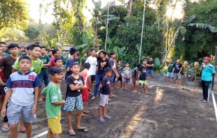 Pemukulan Gong, Tandai Pembukaan Perlombaan HUT ST. Taruna Karya