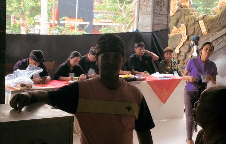 Pencoblosan di TPS 5 Terpantau Aman Lancar