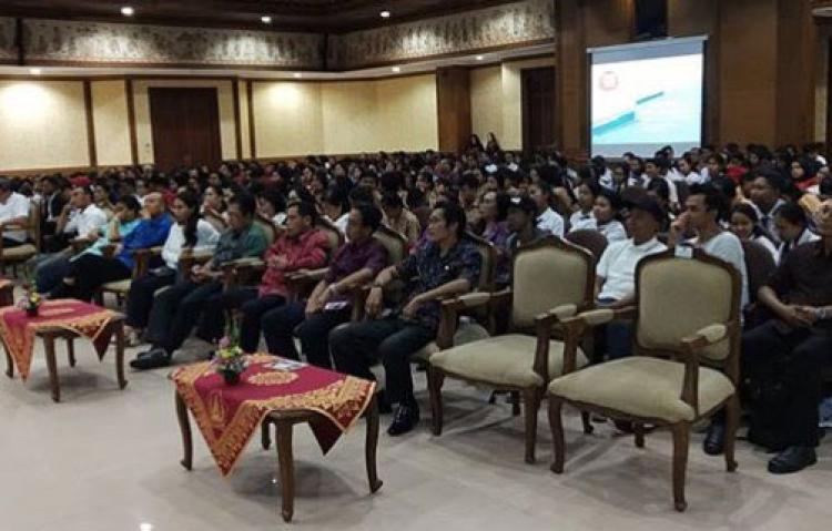 Peringatan Hari Aids Sedunia di Puspem Kabupaten Badung Tahun 2018