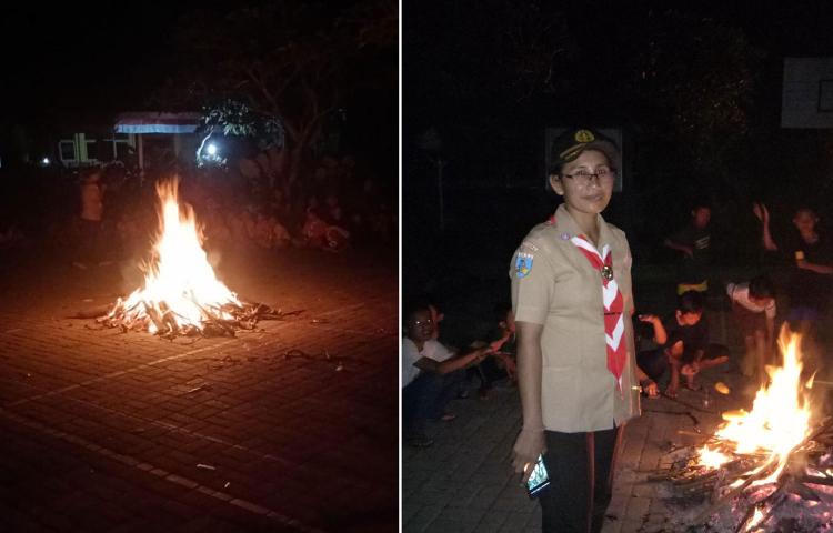 Perkemahan SD 4 Abiansemal Berjalan Aman dan Penuh Keseruan