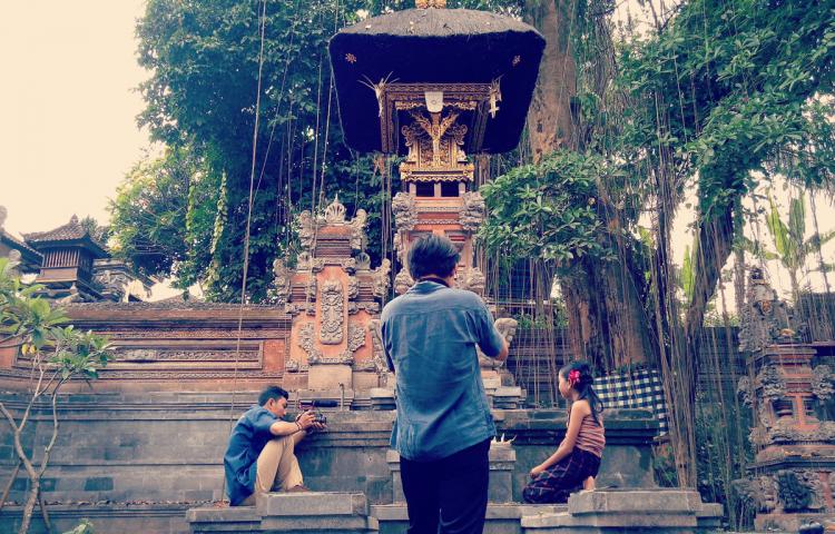 Pura Taman Mesir Salah Satu Tampat Pilihan Novi RA Dalam Pembuatan Vidoe Klip