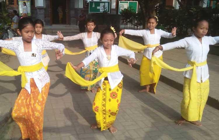 Saraswati, Keisha Rare Abiansemal Unjuk Kebolehan