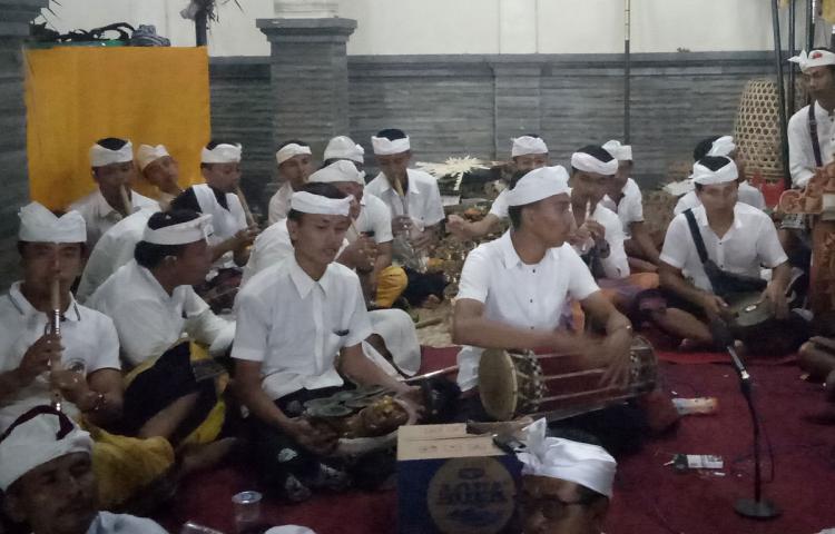 Sekha Gong Suling Banjar Aseman Abiansemal Beraksi