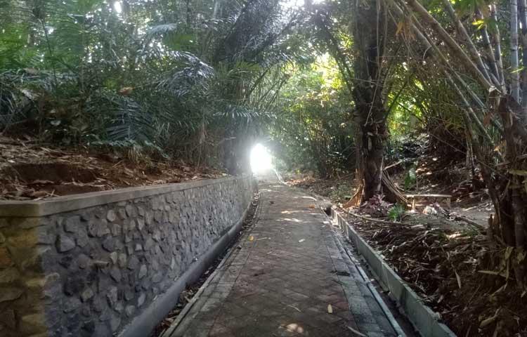 Selesai, Jalan Yang Dulunya Tak Terurus, Sekarang Berubah Total