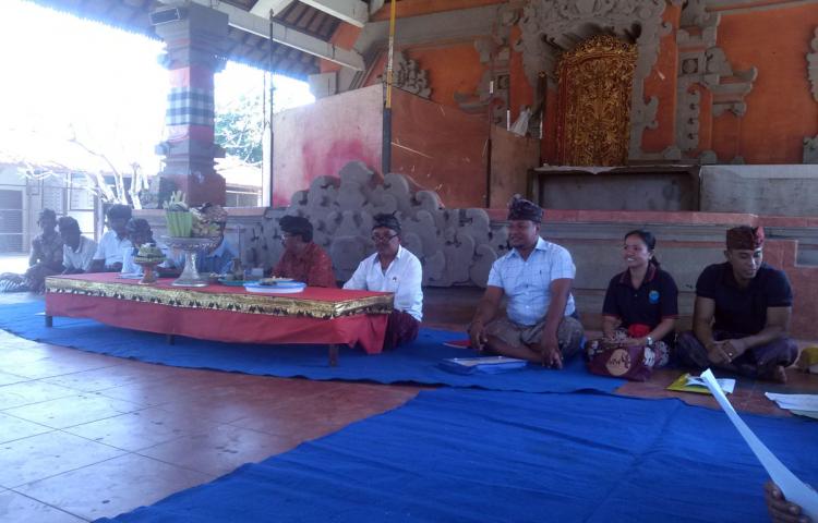 Sosialisasi Pilkada Di Desa Abiansemal