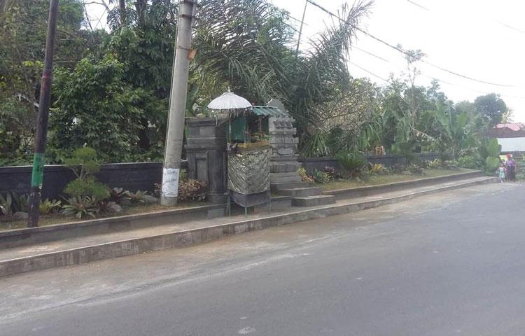 Tampilan Taman Baru Di Depan Br. Pande Abiansemal