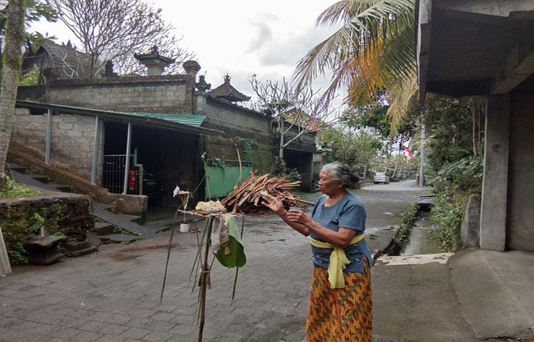Warga Desa Abiansemal Menggelar Ritual Pecaruan Pamahayu Palelindon