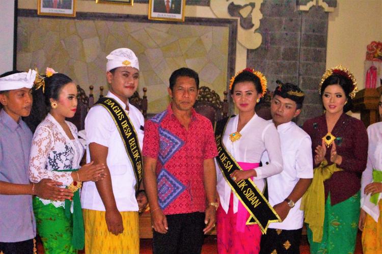Akhirnya  Jegeg Bagus  desa Belok/Sidan “Ditemukan”