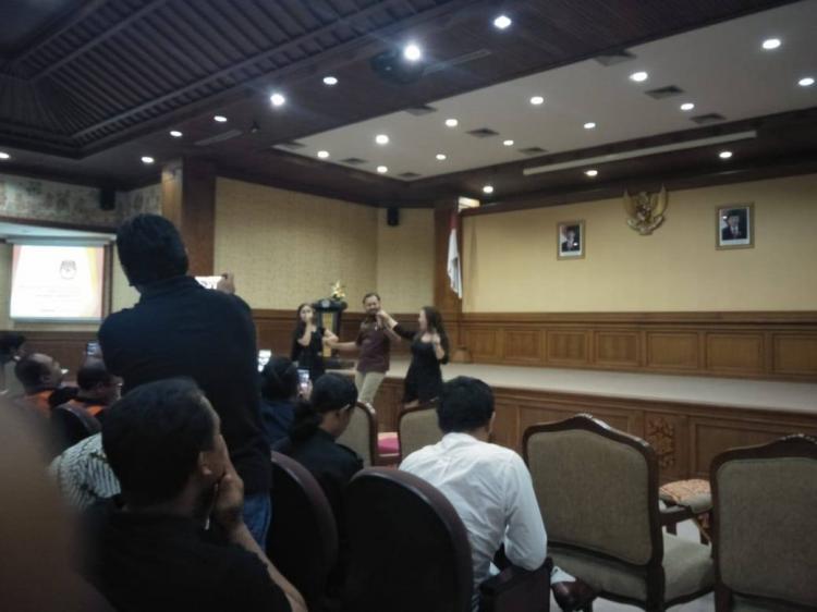 BIMTEK PPS Belok/Sidan bersama KPU Badung.