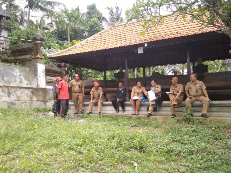 Monitoring dana ibah tahun 2018 di Banjar Penikit Belok Sidan