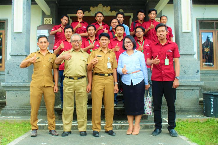 Pentingnya Informasi kepada Masyarakat, DISKOMINFO Badung “Sambangi” desa Belok/SIdan.