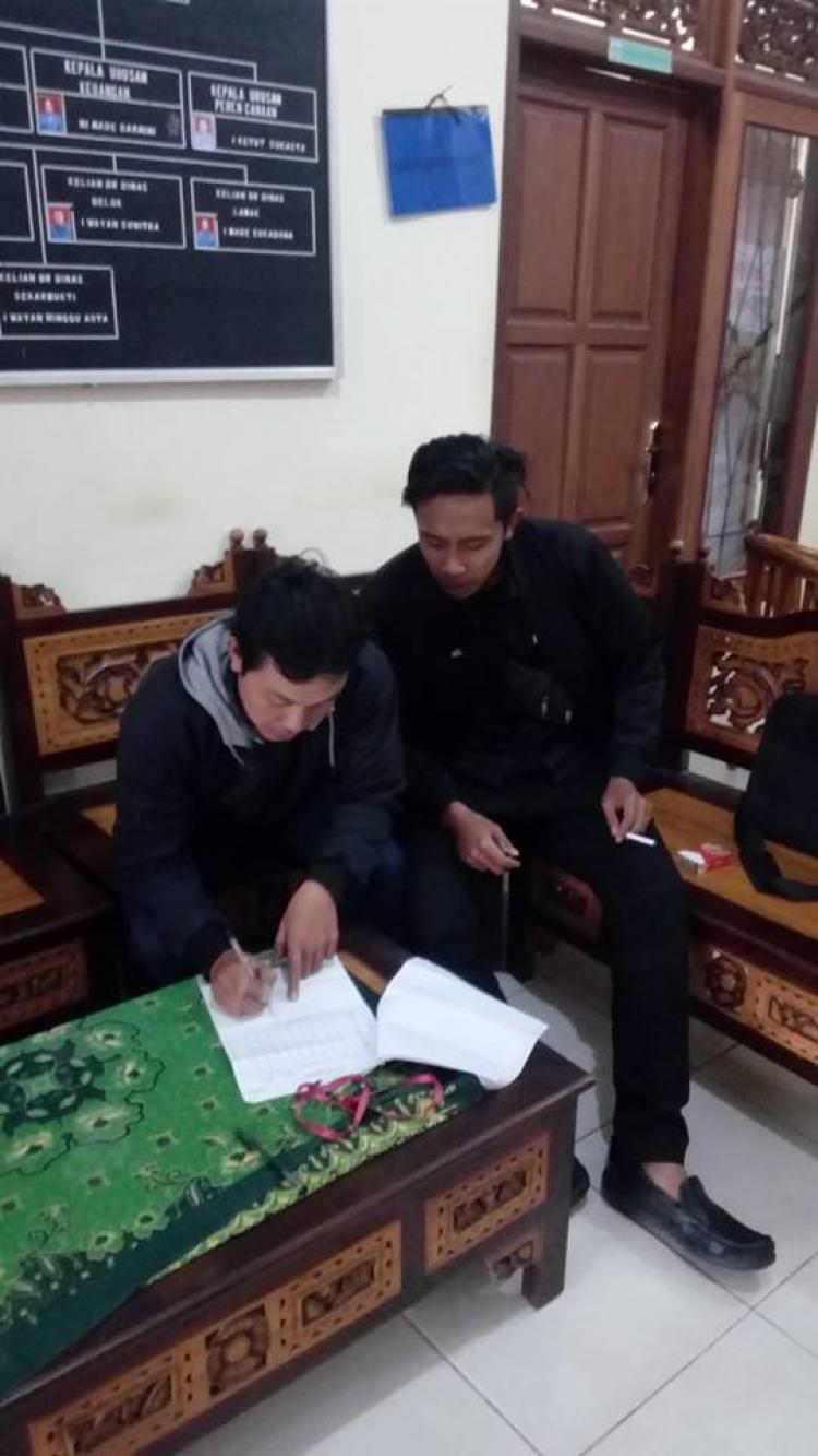 Rapat Pleno DPSHP Pileg dan Pilpres 2019 PPS Belok/sidan