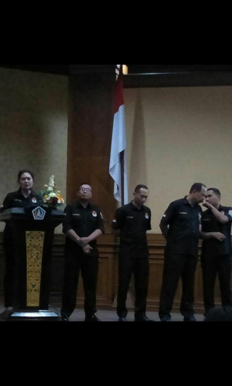 Rapat evaluasi PPS Belok/Sidan bersama KPU Badung.