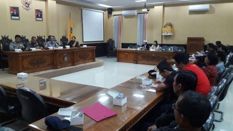 Rapat pleno PPS Belok/Sidan bersama PPK Kecamatan Petang.