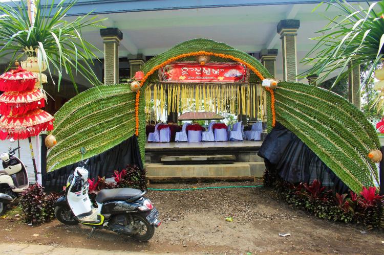 ST.Dharma Bhuana Banjar Selantang manfaatkan kekayaan alam Belok Sidan.