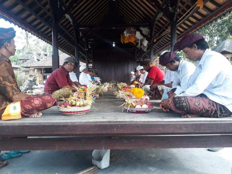 Tradisi "Meprani" Yang Dilakukan oleh Krama Desa Adat Sekarmukti