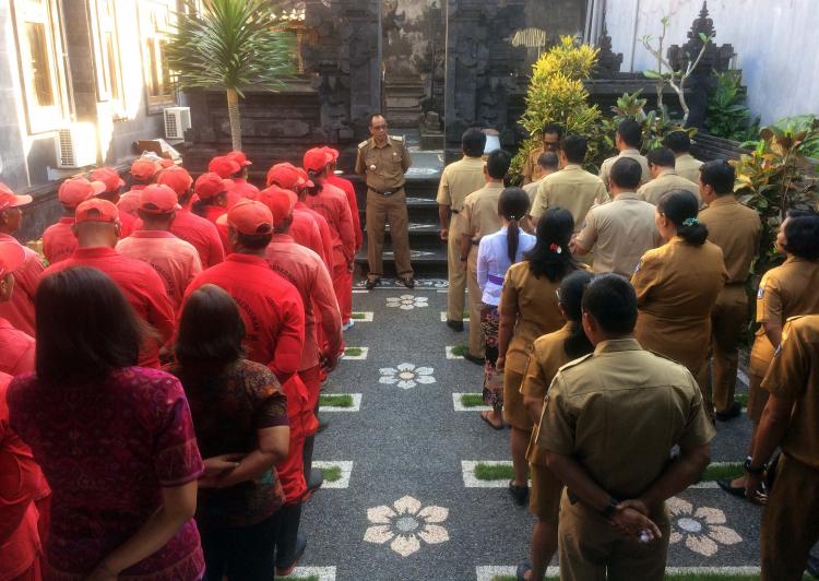 Kegiatan Rutinitas Apel Senin Pagi