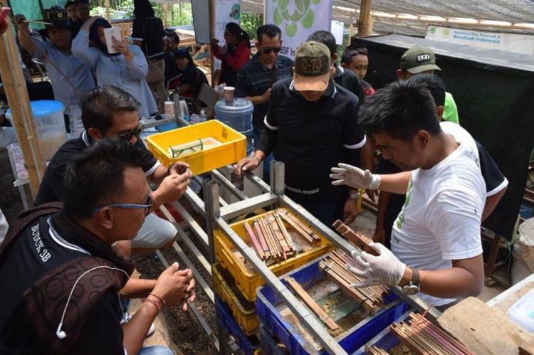 ORIENTASI LAPANGAN DI AREAL PENGOLAHAN SAMPAH & BUDI DAYA MAGOT