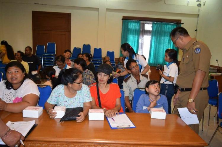 Rehabilitas dan Pembinaan Penyandang Disabilatas Desa Buduk Tahun 2018