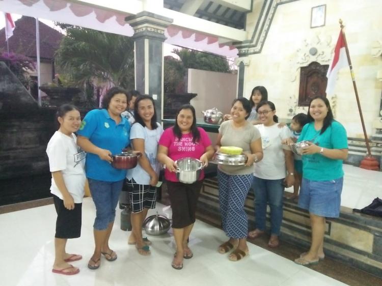 Demo masak membuat bolu pandan