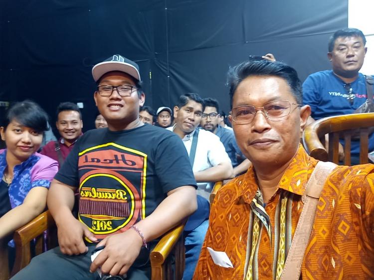 Direktur Surabaya TV, Sambut Jurnalis Desa