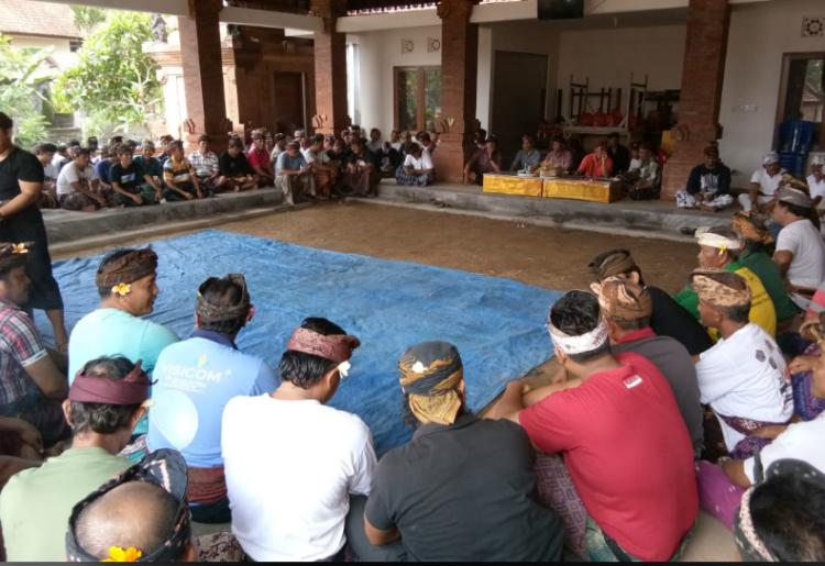 I Wayan Sunarka, kelian adat terpilih