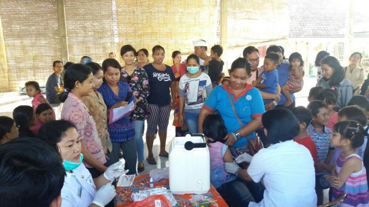 Imunisasi JE di TK Puspita