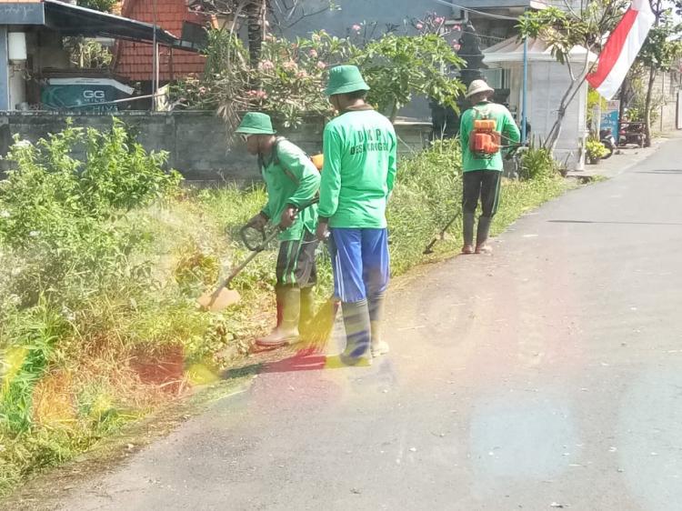 Jaga Canggu yang Bersih, Pemerintahan Desa Turunkan team 10