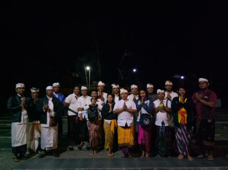 Kunjungi Pura Luhur Giri Arjuna, Jurnalis Desa Selamat