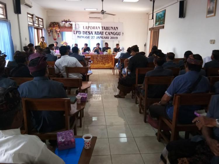 Laporan Tahunan LPD Desa Adat Canggu
