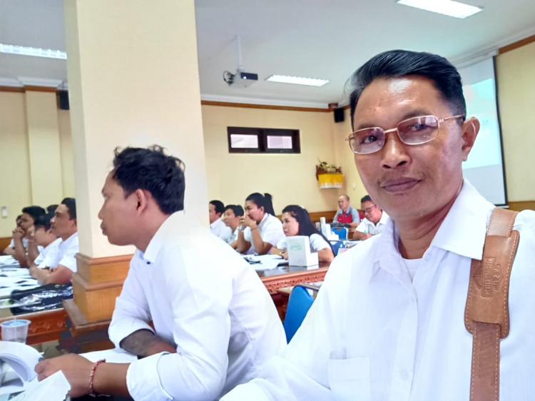 Pelatihan jurnalistik Desa se-kabupaten  di Puspem Badung