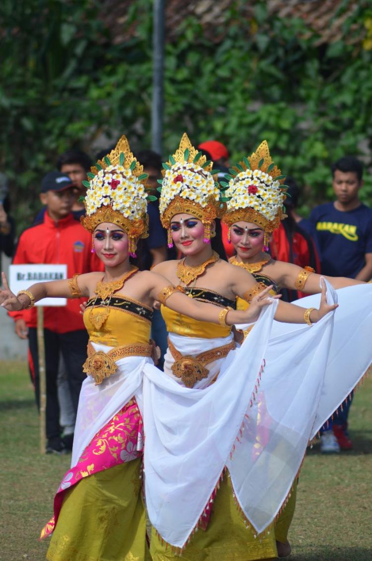 Sanggar Purnama, Babakan tampilkan tari Sekar Jepun