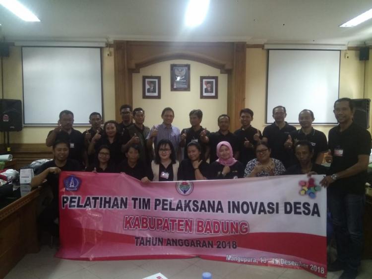 Team Canggu Ikut Andil, Pelatihan TPID Badung