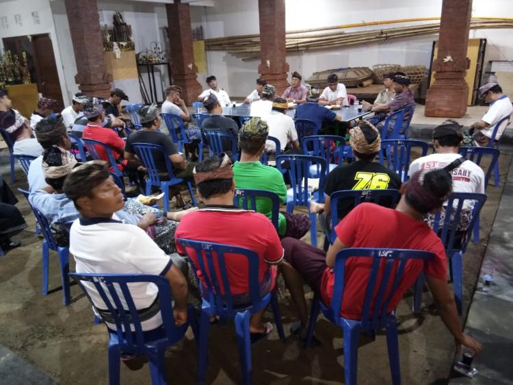 Urun Rembug Prejuru Adat, Seputar Renovasi Bale Banjar Babakan.