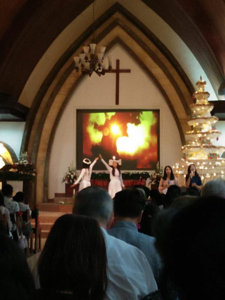 ibadah Malam. kudus di GKPB Marga Pakerti