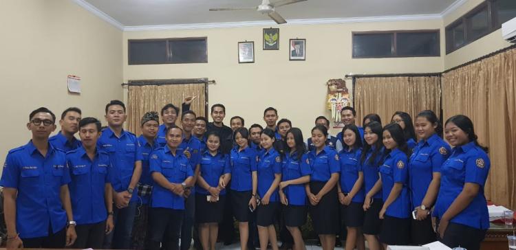 Pembinaan Karang Taruna Yowana Saka Mandala dari Karang Taruna Kecamatan Mengwi