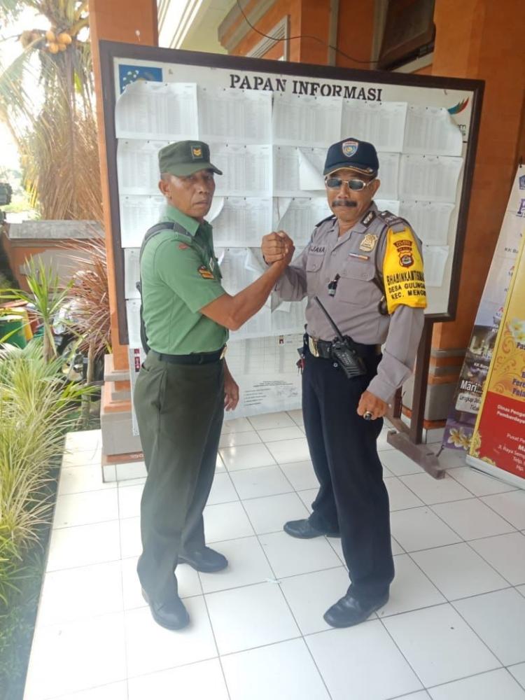 BABINSA DAN BABINKAMTIBMAS  BERSINERGI.