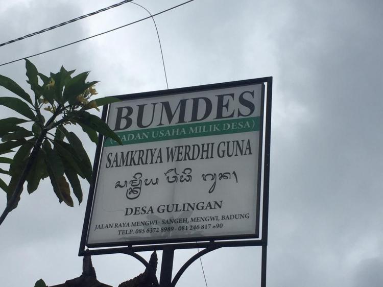 Badan Usaha Milik Desa Gulingan