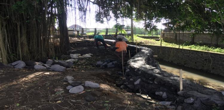 Dana APBDES Cair, Tlabah di Renovasi