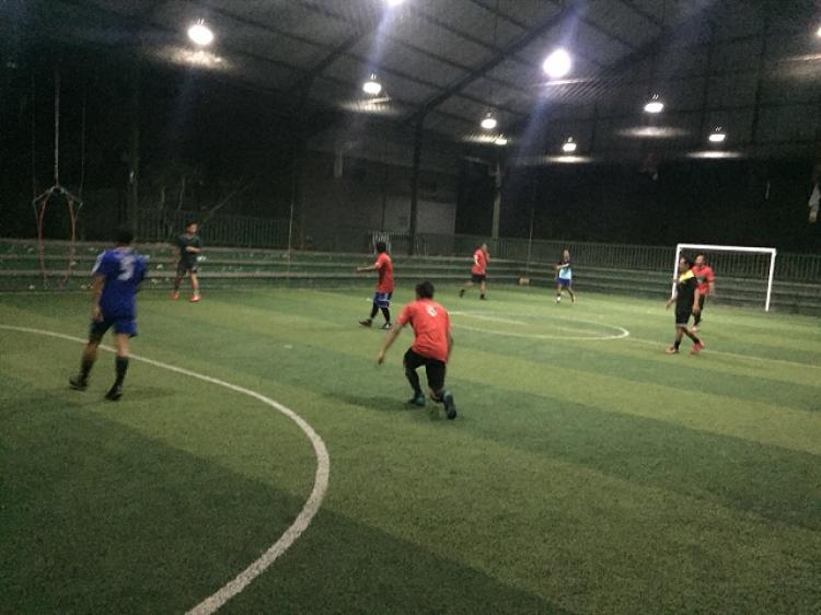 Persiapan Team Futsal Gulingan dalam rangka Porcam