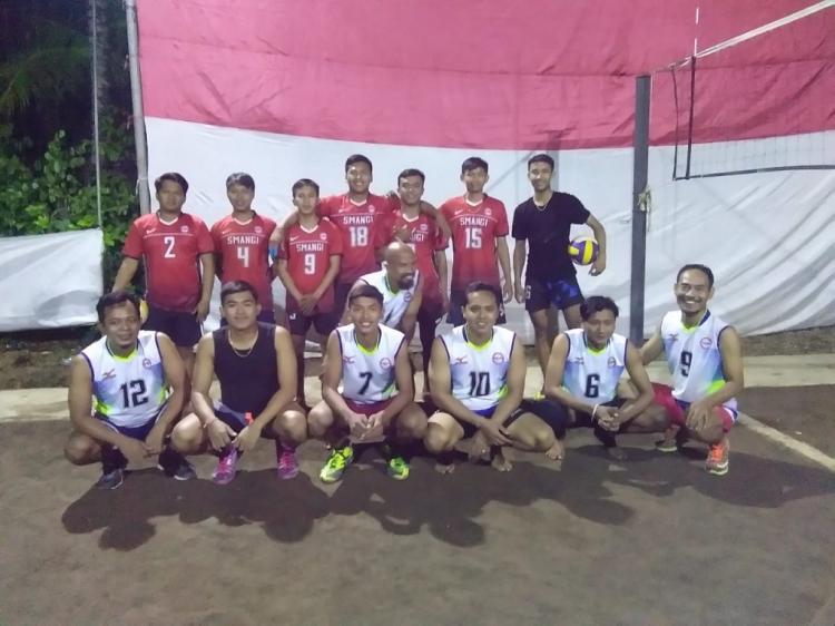 Putra Pakuaji Mengadakan Lomba Voly