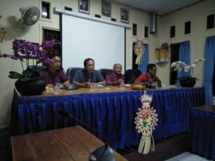 RAPAT EVALUASI KARANG TARUNA DESA GULINGAN