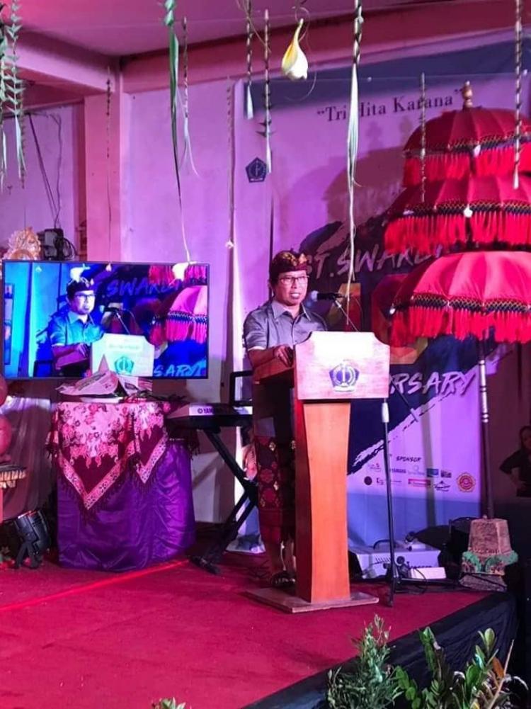 SEKDA BADUNG HADIRI HUT KE 46 ST SWAKERTA