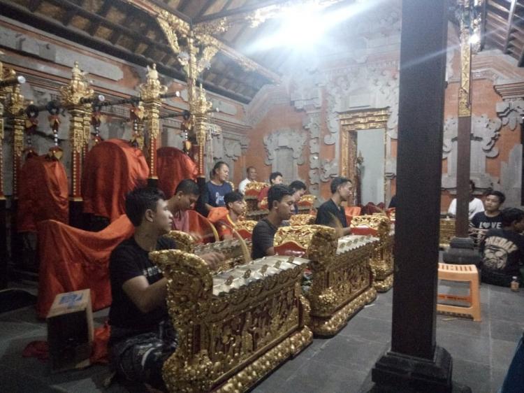Seka Tabuh Swakerta Latihan Tabuh Persiapan HUT ke 46