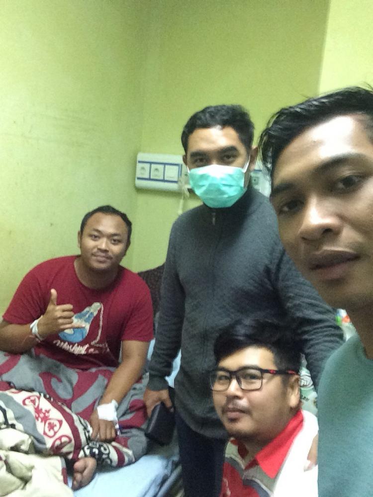 Tidak hanya suka, duka pun tetep kompak
