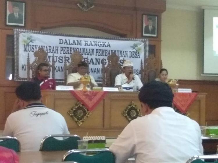 Musrenbangdes Jagapati Demi Wujudkan Desa Maju, Masyarakat Sejahtera Tahun 2019