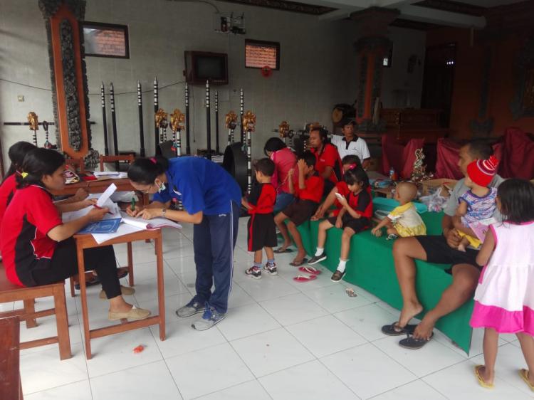 Posyandu Banjar Pasek Melaksanakan Kegiatan Rutin.