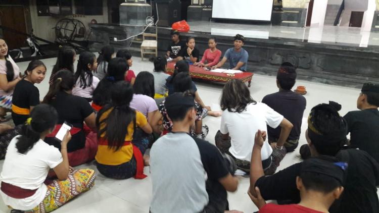 Acara Rapat Rutin ST. Catur Acrama