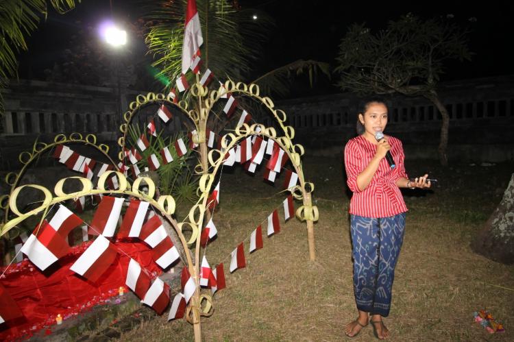 Cinta Untuk Negeri ST Catur Acrama dalam Malam Renungan Suci
