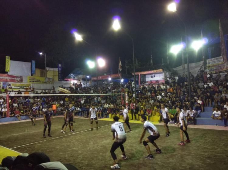 KALAHKAN PUTRA GANGGA, POREP MENANG TELAK 3-0